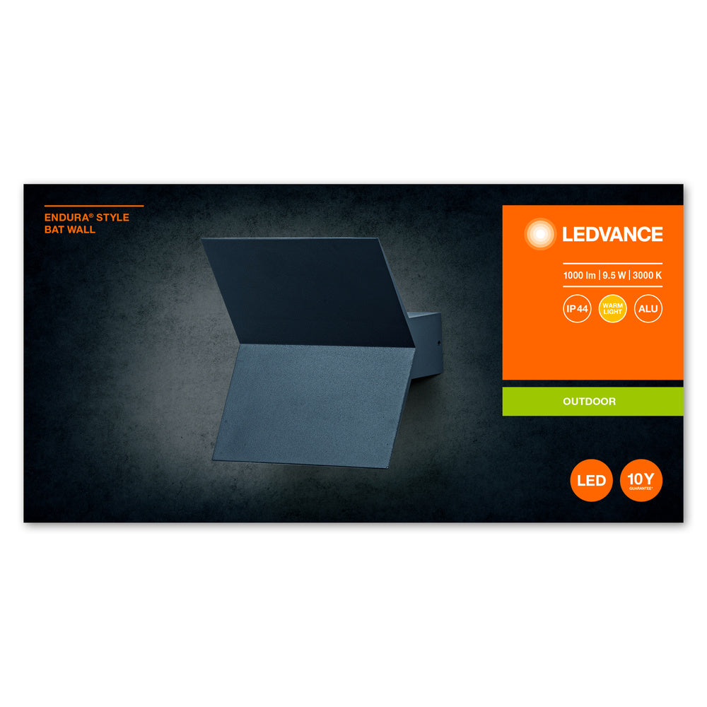 LED nástenné svietidlo 9.50W IP44 3000K 120° – nástenné LED svietidlo LEDVANCE