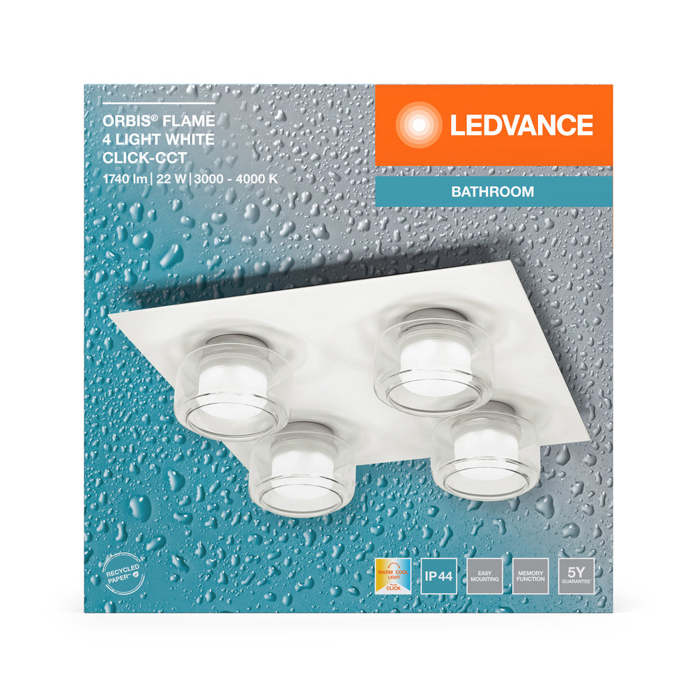 LED stropné svietidlo 22W IP44 4000K 115° – stropné LED svietidlo LEDVANCE