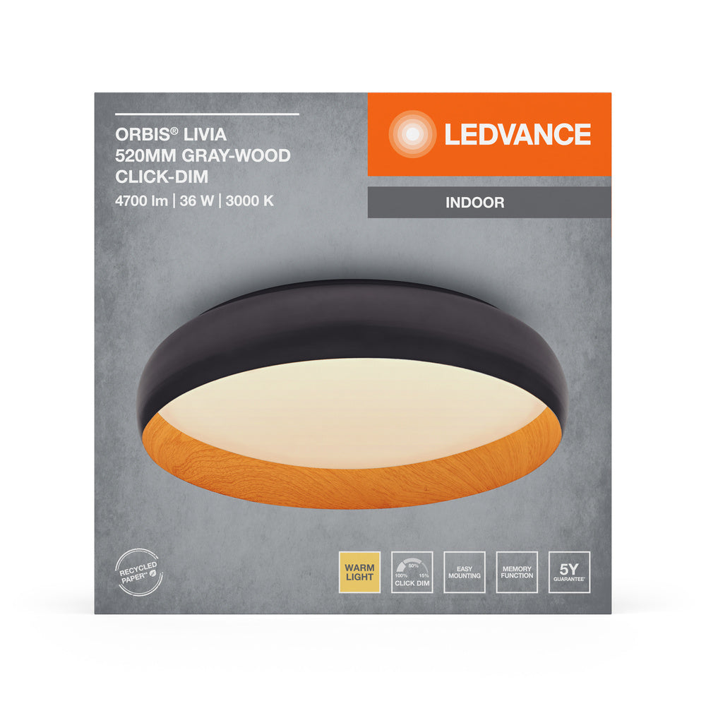 LED stropné svietidlo 36W IP20 3000K 120° – stropné LED svietidlo LEDVANCE