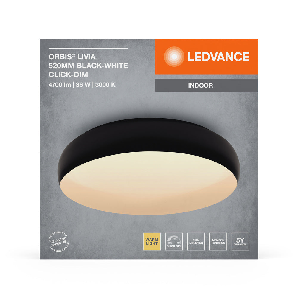 LED stropné svietidlo 36W IP20 3000K 120° – stropné LED svietidlo LEDVANCE