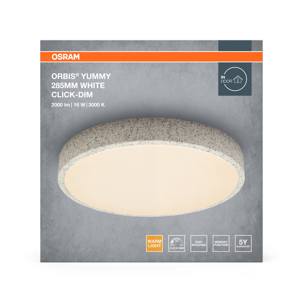 LED stropné svietidlo 16W IP20 3000K 120° – stropné LED svietidlo OSRAM