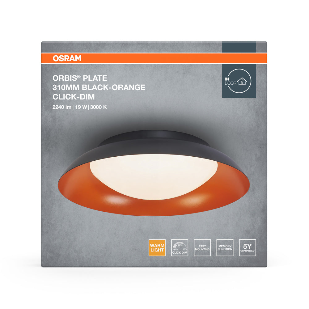 LED stropné svietidlo 19W IP20 3000K 120° – stropné LED svietidlo OSRAM