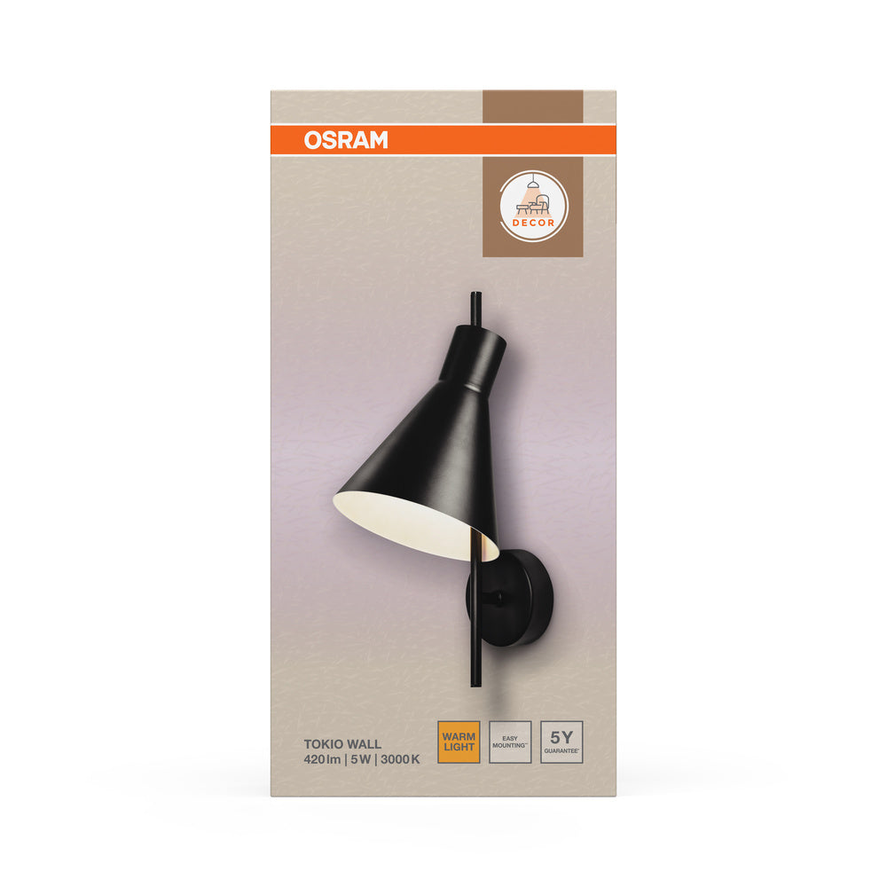 LED nástenné svietidlo 5W IP20 3000K – nástenné LED svietidlo OSRAM