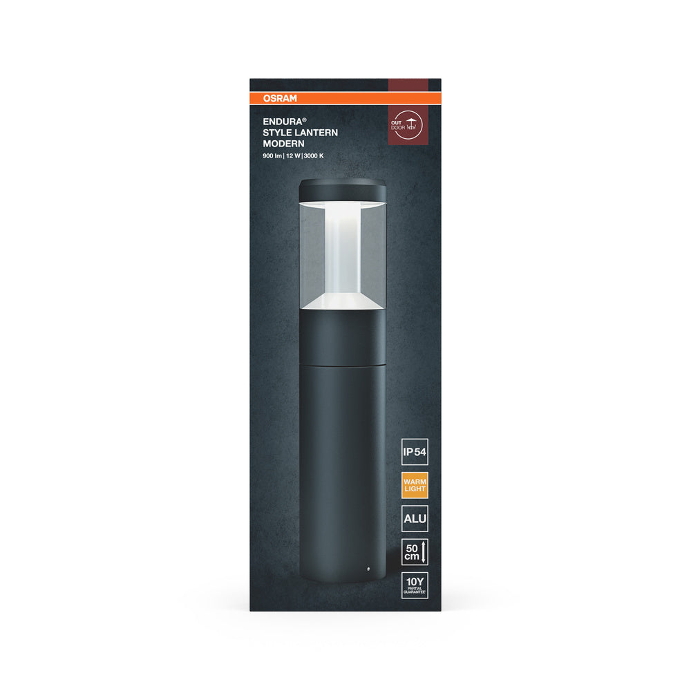LED pouličné osvetlenie 12W IP44 3000K 360° – pouličné LED svietidlo OSRAM