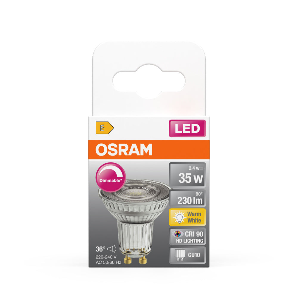 LED downlight 2.4W IP20 2700K 36° – zápustné LED svietidlo OSRAM