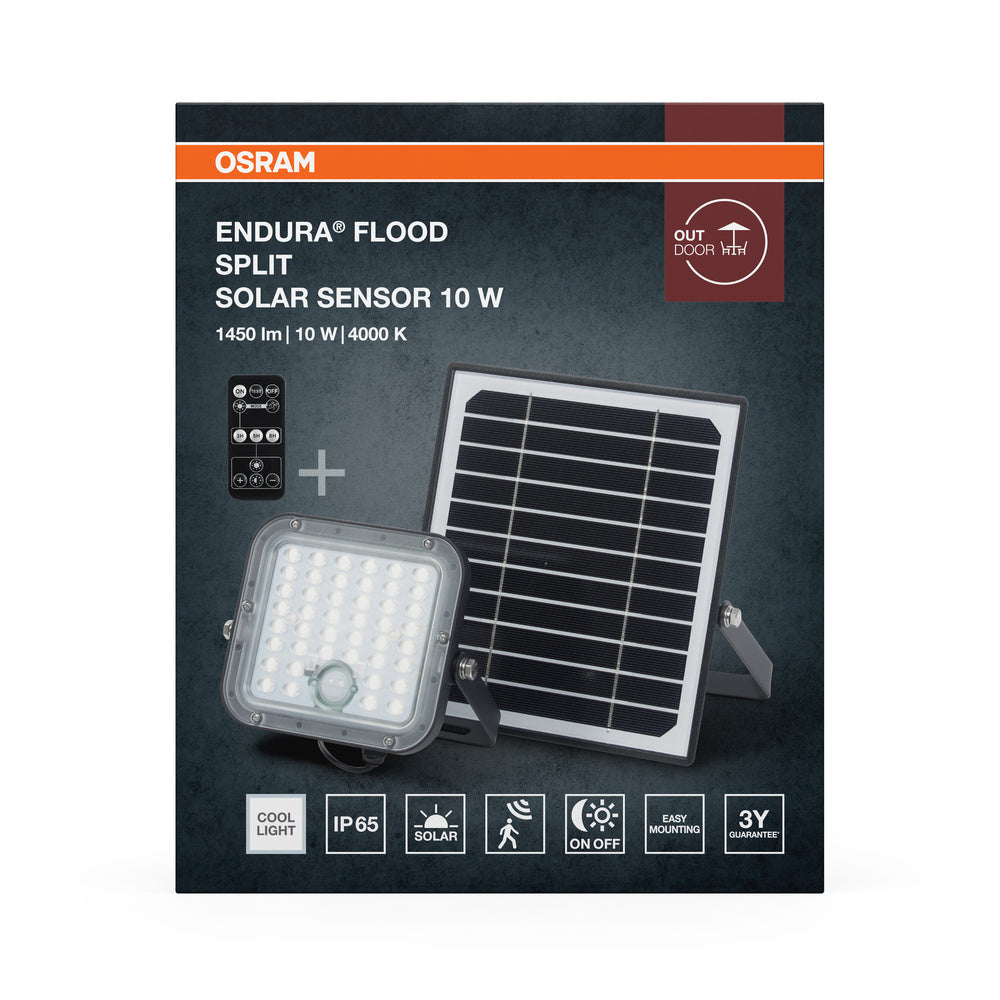 LED reflektor 10W IP65 4000K 120° – vonkajšie LED svietidlo OSRAM