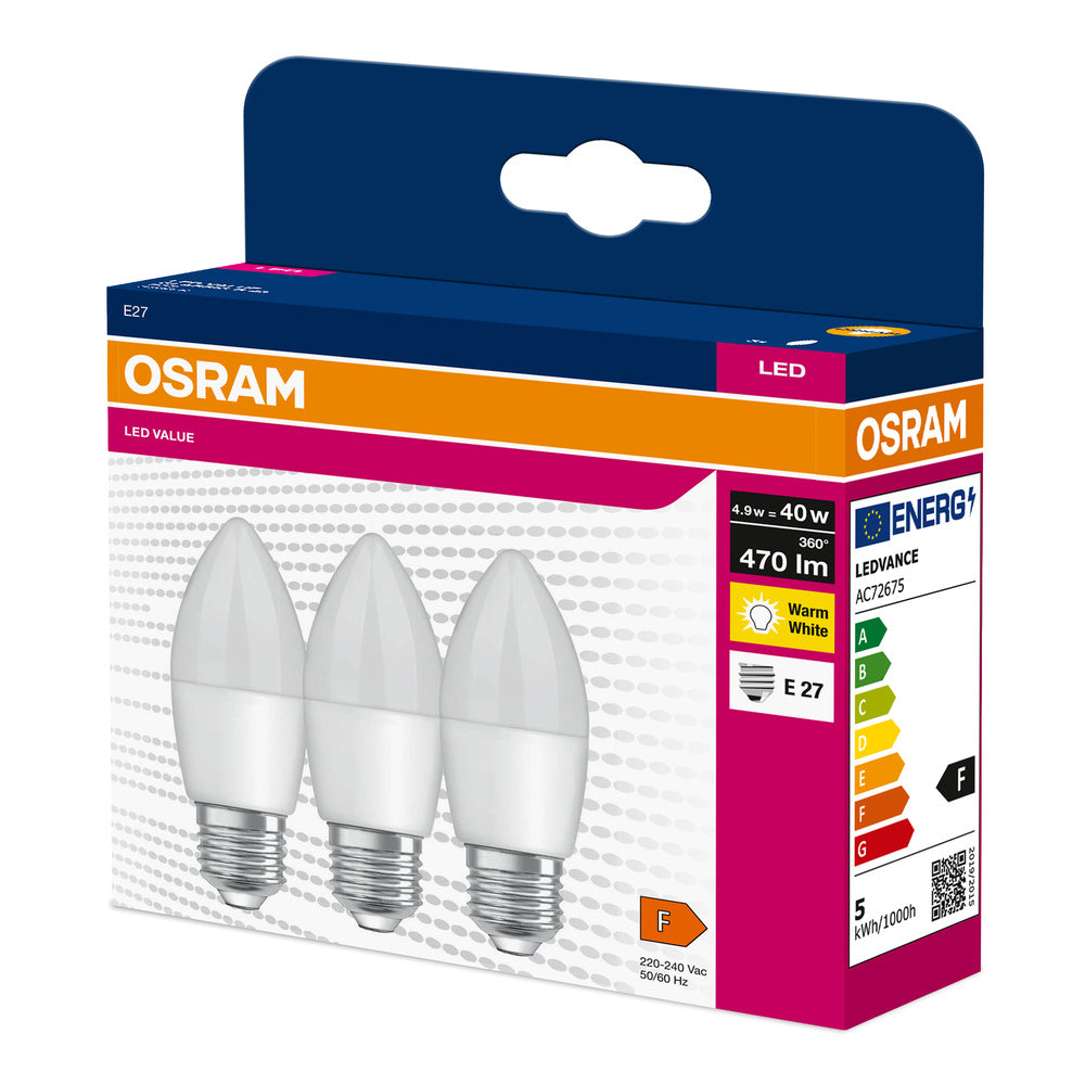 LED stropné svietidlo 4.9W IP20 2700K 220° – stropné LED svietidlo OSRAM