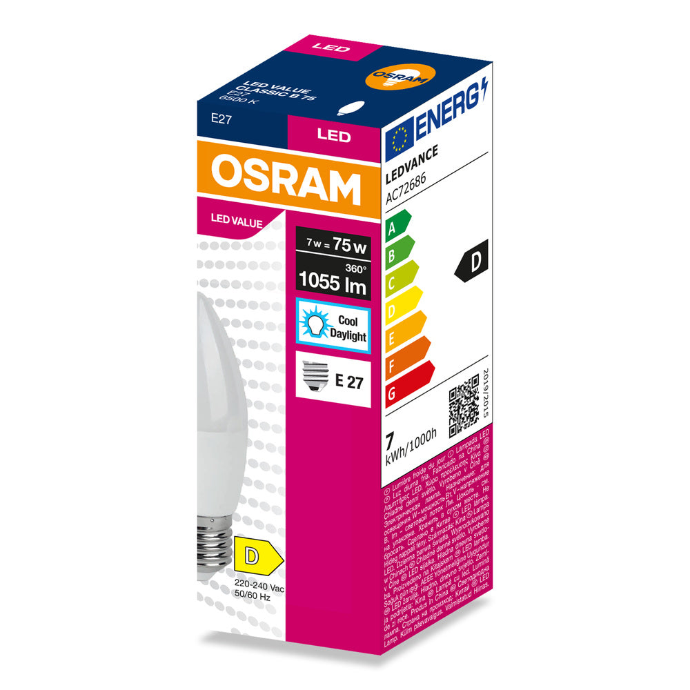 LED stropné svietidlo 7W IP20 6500K 220° – stropné LED svietidlo OSRAM
