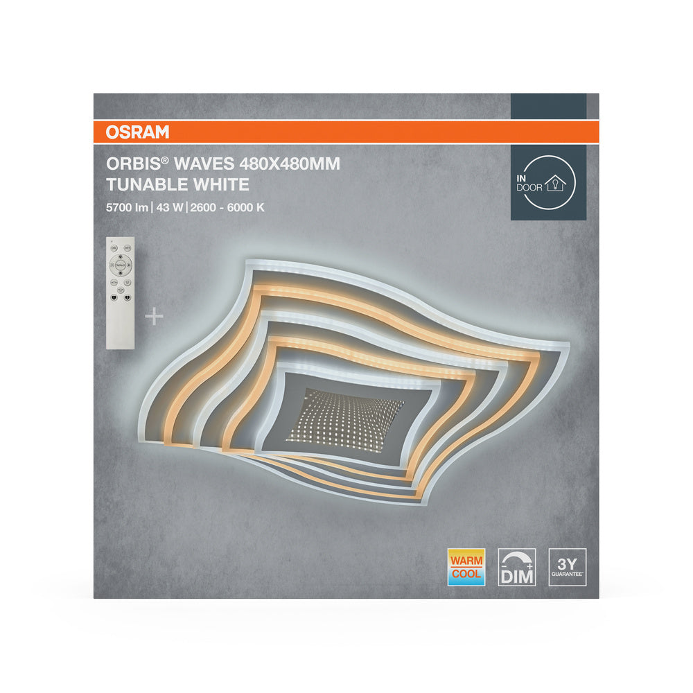 LED stropné svietidlo 43W IP20 6000K 200° – stropné LED svietidlo OSRAM