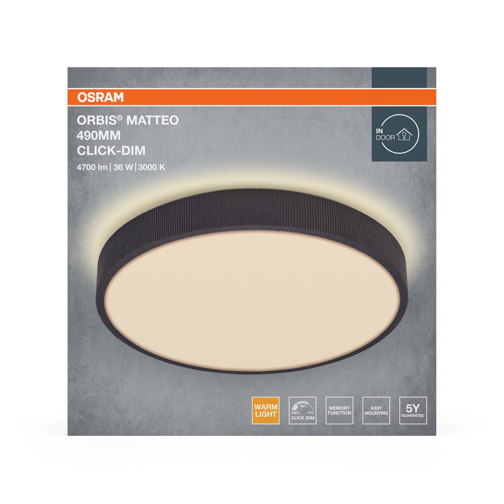 LED stropné svietidlo 36W IP20 3000K – stropné LED svietidlo OSRAM