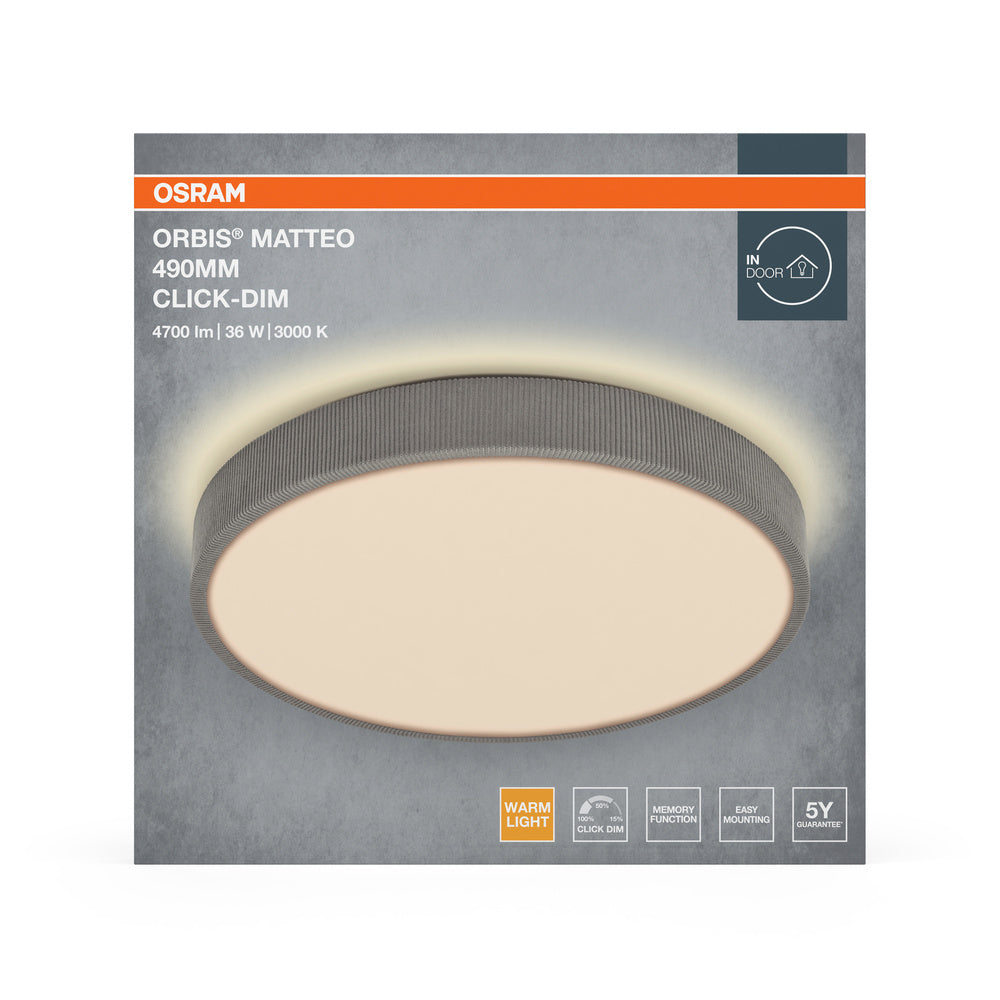 LED stropné svietidlo 36W IP20 3000K – stropné LED svietidlo OSRAM