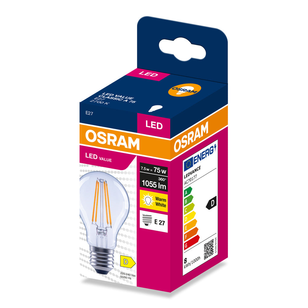 LED stropné svietidlo 7.5W IP20 2700K 300° – stropné LED svietidlo OSRAM