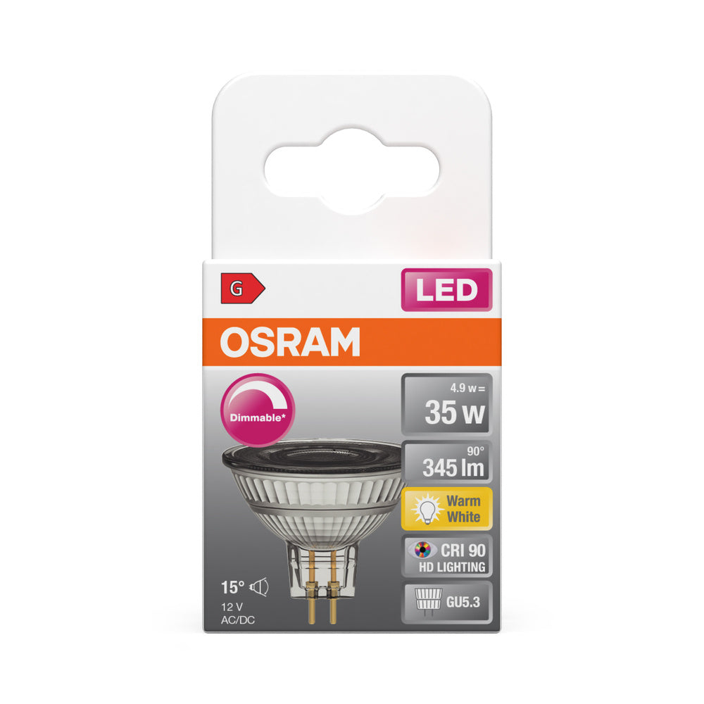 LED stropné svietidlo 4.9W IP20 2700K 15° – stropné LED svietidlo OSRAM