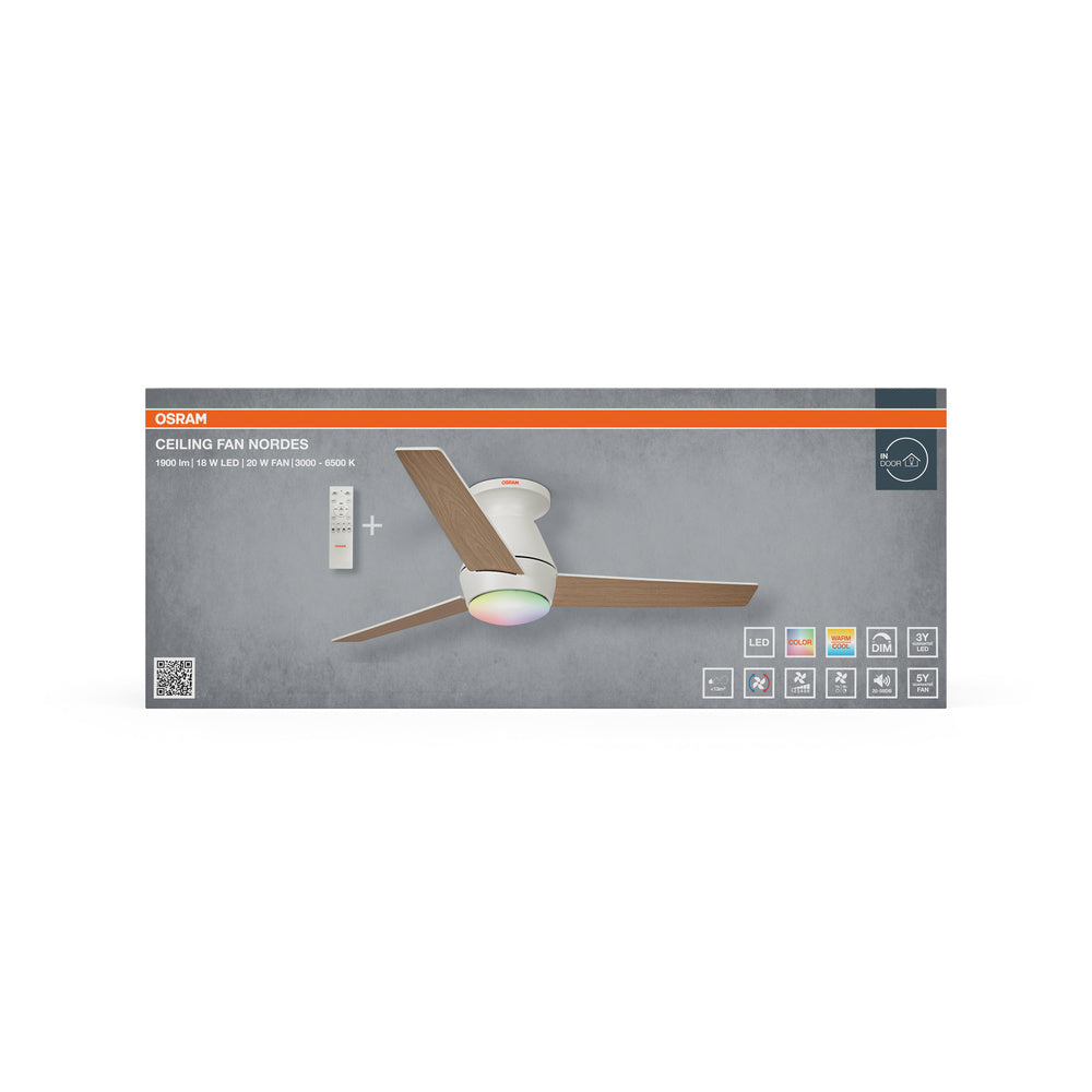 LED stropné svietidlo 38W IP20 6500K 113° – stropné LED svietidlo OSRAM