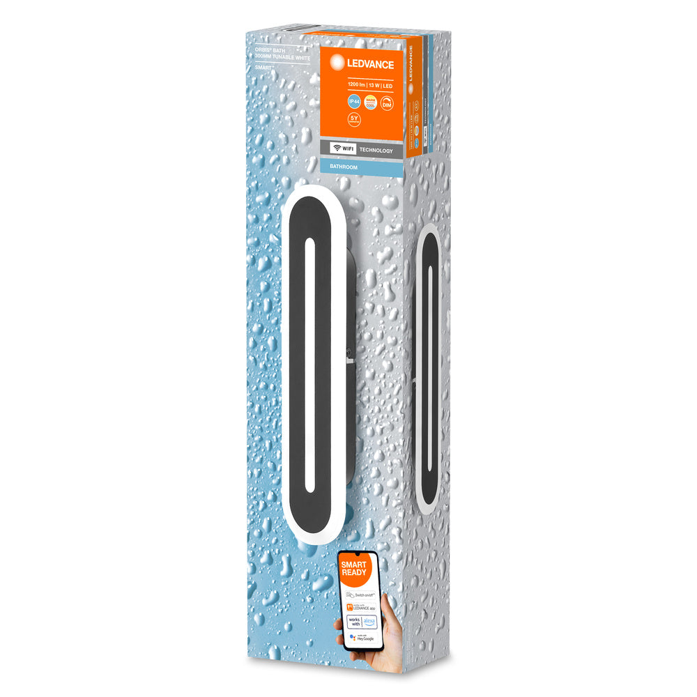 LED nástenné svietidlo 13W IP44 6500K 110° – nástenné LED svietidlo LEDVANCE