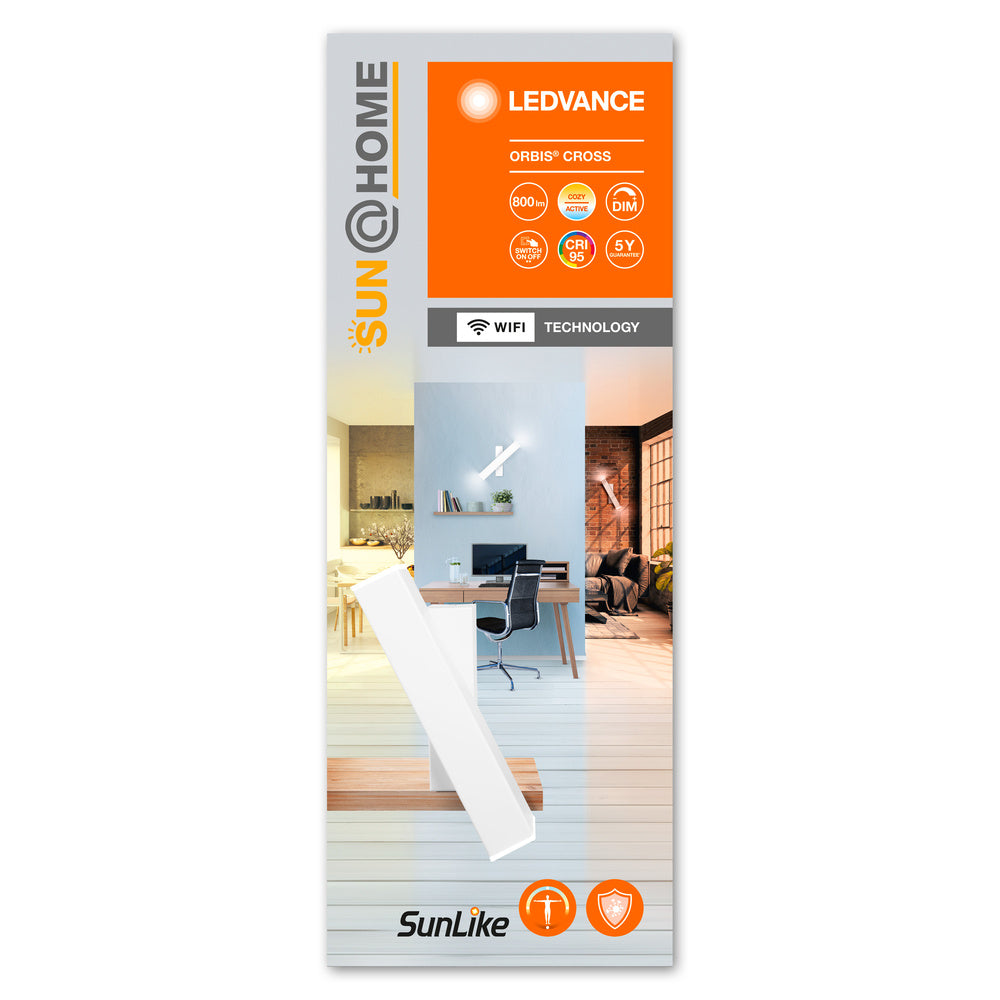 LED nástenné svietidlo 12W IP20 5000K 110° – nástenné LED svietidlo LEDVANCE