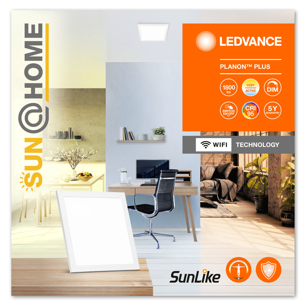 LED panel 20W IP20 5000K 110° – LED stropný panel LEDVANCE