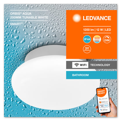 LED nástenné svietidlo 12W IP44 6500K 110° – nástenné LED svietidlo LEDVANCE