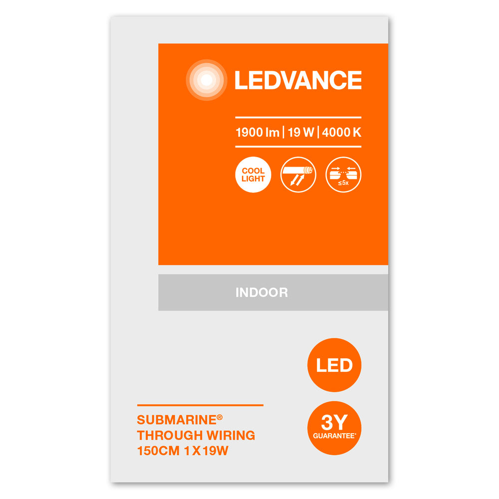 LED prachotesné svietidlo 19W IP65 4000K 140° – priemyselné prachotesné svietidlo LEDVANCE