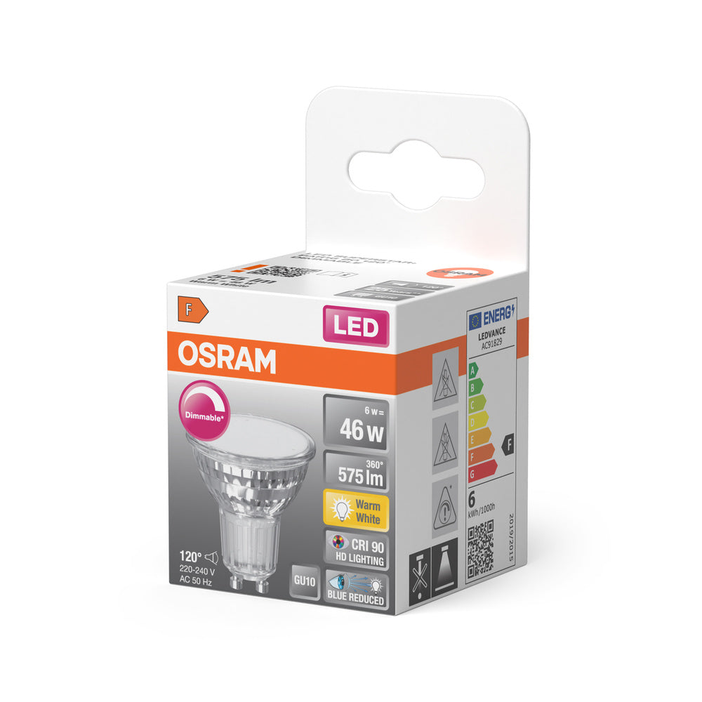 LED downlight 6W IP20 2700K 120° – zápustné LED svietidlo OSRAM