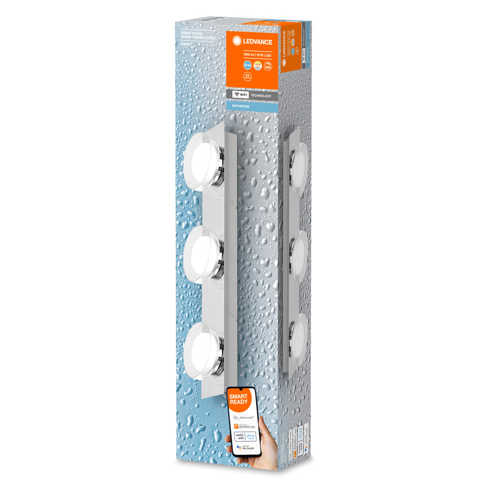 LED nástenné svietidlo 18W IP44 6500K 110° – nástenné LED svietidlo LEDVANCE