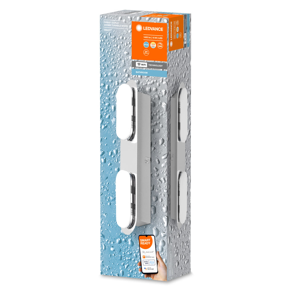 LED nástenné svietidlo 15W IP44 6500K 110° – nástenné LED svietidlo LEDVANCE