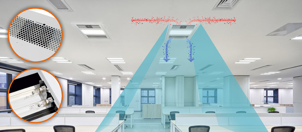 LED panel 91W IP40 4000K 80° – LED stropný panel LEDVANCE