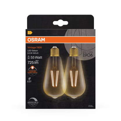 LED stropné svietidlo 6.5W IP20 2400K 300° – stropné LED svietidlo OSRAM