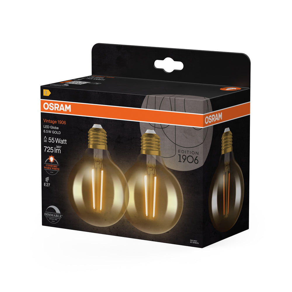 LED stropné svietidlo 6.5W IP20 2400K 300° – stropné LED svietidlo OSRAM