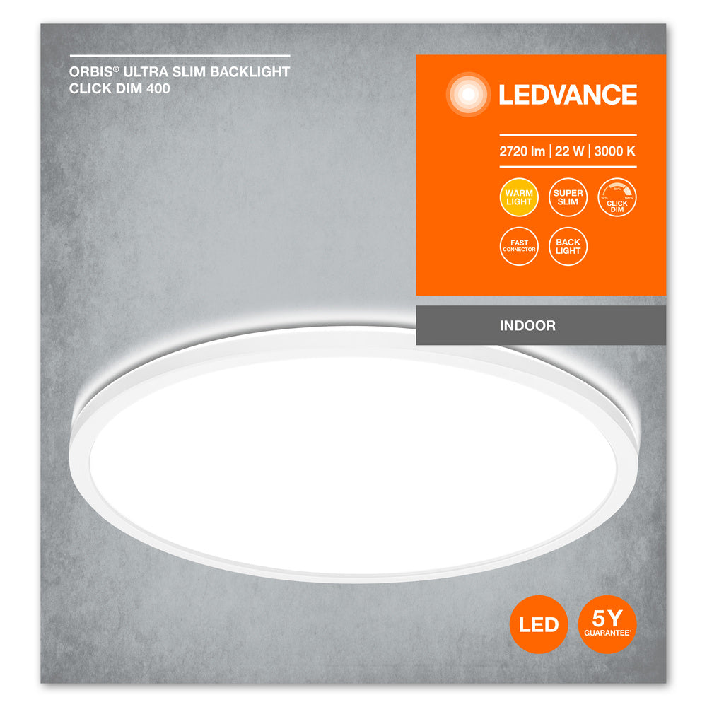LED stropné svietidlo 22W IP20 3000K 110° – stropné LED svietidlo LEDVANCE