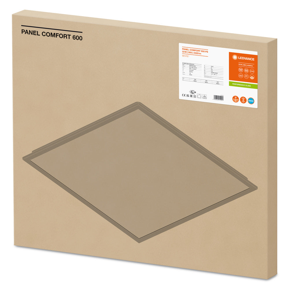 LED panel 33W IP40 6500K 110° – LED stropný panel LEDVANCE