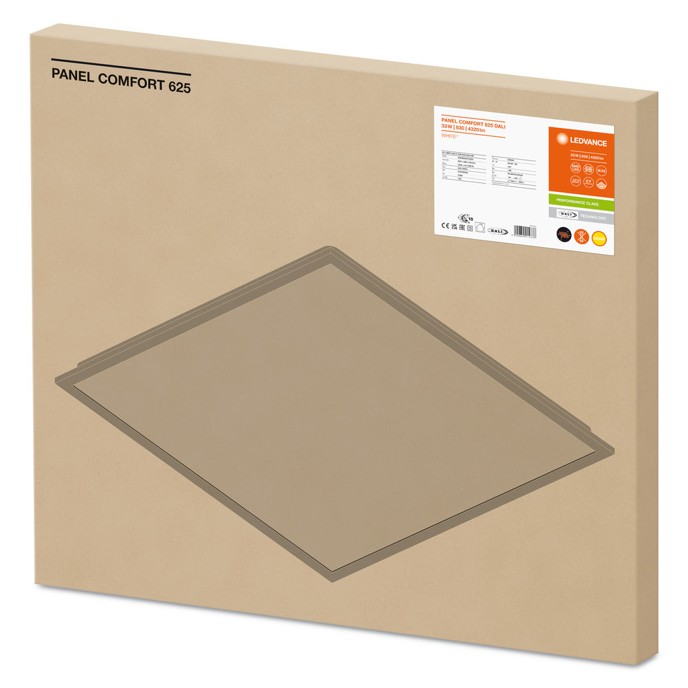 LED panel 33W IP40 3000K 110° – LED stropný panel LEDVANCE