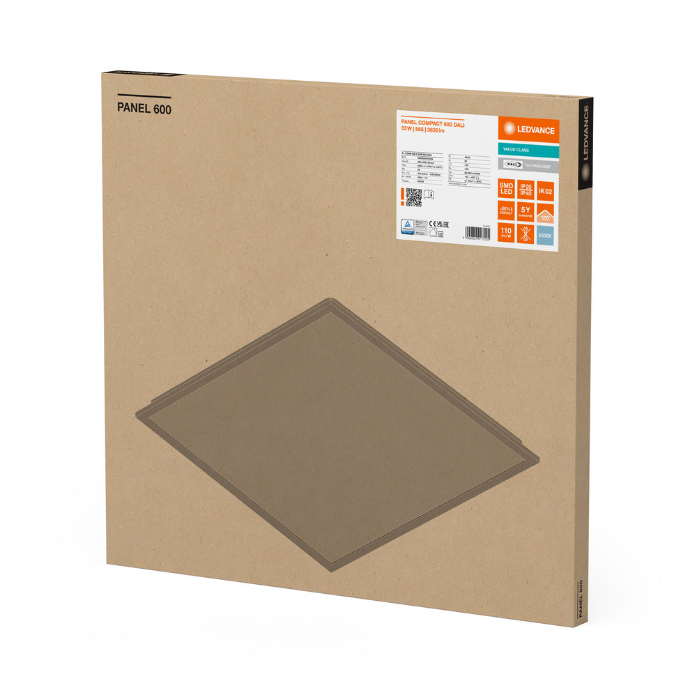 LED panel 33W IP40 6500K 120° – LED stropný panel LEDVANCE