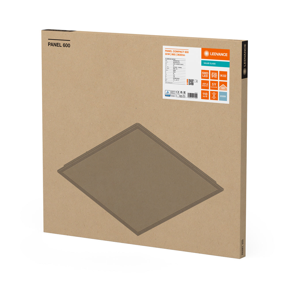 LED panel 33W IP40 6500K 120° – LED stropný panel LEDVANCE