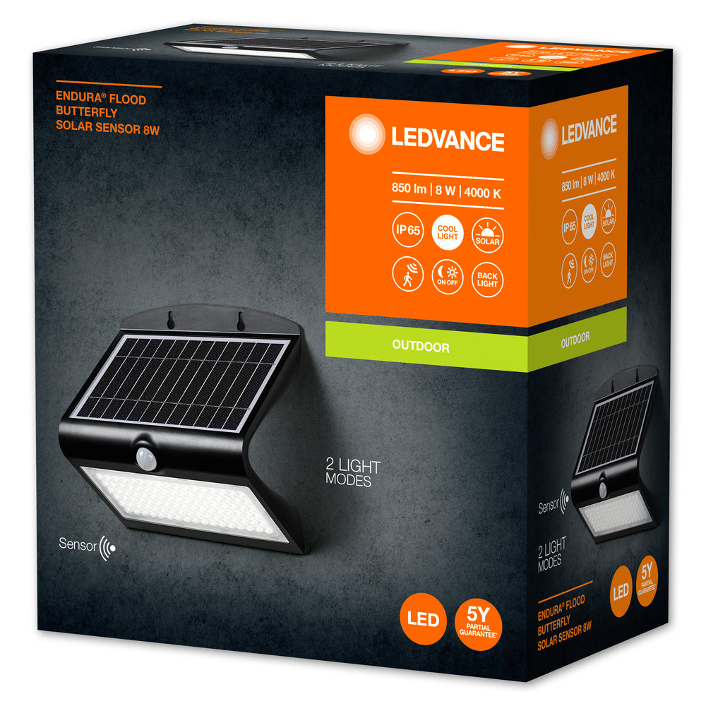 LED reflektor 8W IP65 4000K 90° – vonkajšie LED svietidlo LEDVANCE