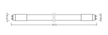 LED lineárne svietidlo 20W IP20 6500K 190° – lineárne LED svietidlo LEDVANCE