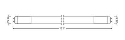 LED lineárne svietidlo 15W IP20 6500K 190° – lineárne LED svietidlo LEDVANCE