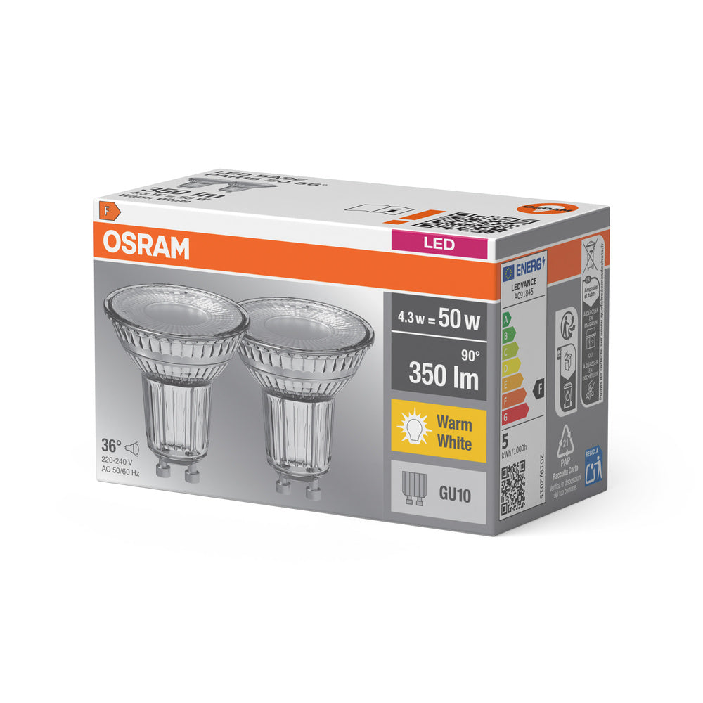 LED downlight 4.3W IP20 2700K 36° – zápustné LED svietidlo OSRAM