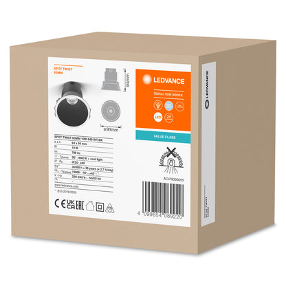 LED stropné svietidlo 10W IP20 4000K 30° – stropné LED svietidlo LEDVANCE