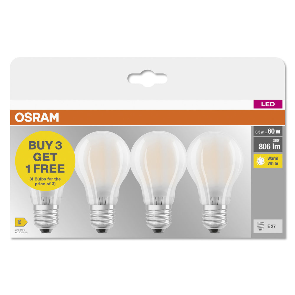 LED stropné svietidlo 6.5W IP20 2700K 300° – stropné LED svietidlo OSRAM