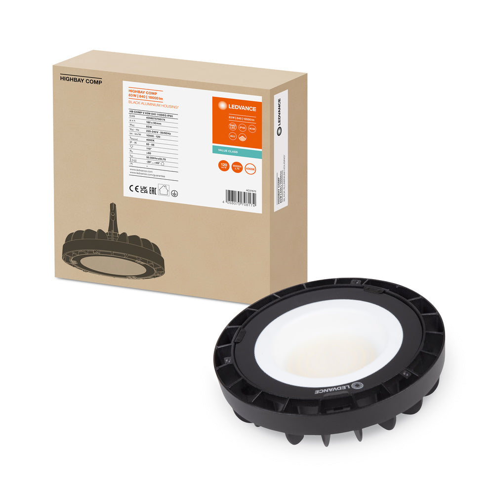 LED High Bay 83W IP65 4000K 110° – priemyselné LED svietidlo LEDVANCE