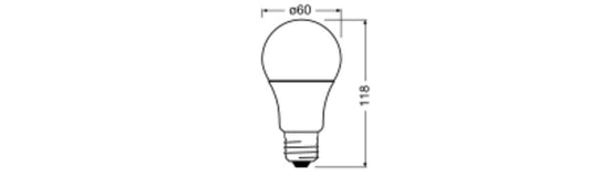LED stropné svietidlo 12W IP20 6500K 200° – stropné LED svietidlo LEDVANCE