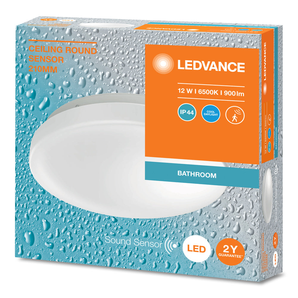 LED stropné svietidlo 12W IP44 6500K 120° – stropné LED svietidlo LEDVANCE