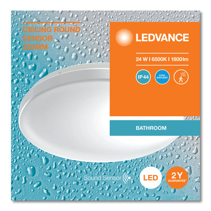 LED stropné svietidlo 24W IP44 6500K 120° – stropné LED svietidlo LEDVANCE