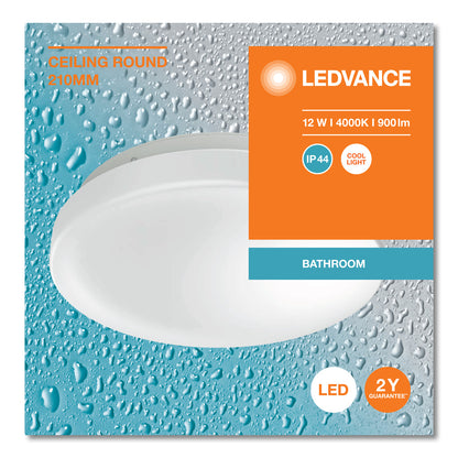 LED stropné svietidlo 12W IP44 4000K 120° – stropné LED svietidlo LEDVANCE