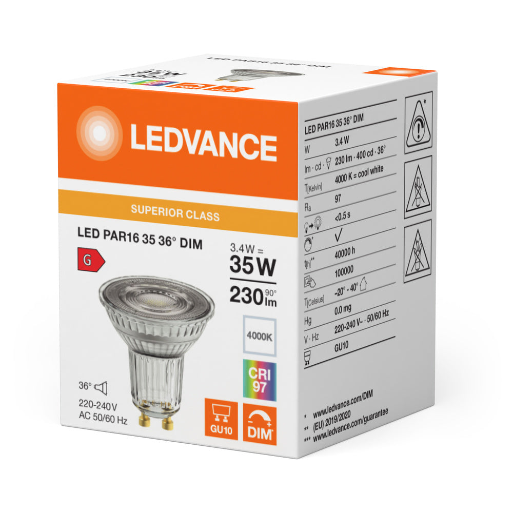 LED downlight 3.4W IP20 4000K 36° – zápustné LED svietidlo LEDVANCE