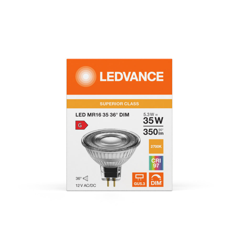 LED stropné svietidlo 5.3W IP20 2700K 36° – stropné LED svietidlo LEDVANCE