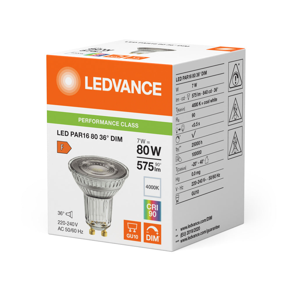 LED downlight 7W IP20 4000K 36° – zápustné LED svietidlo LEDVANCE