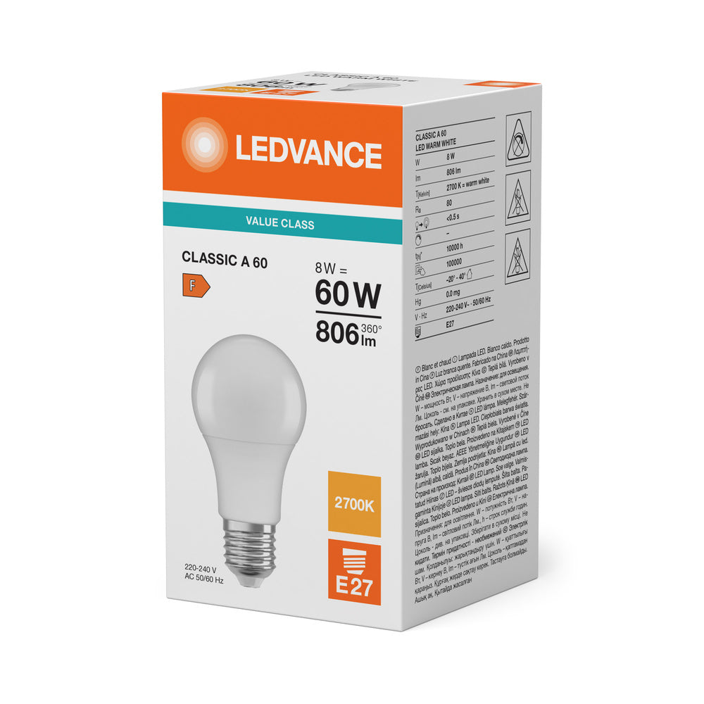 LED stropné svietidlo 8W IP20 2700K 180° – stropné LED svietidlo LEDVANCE