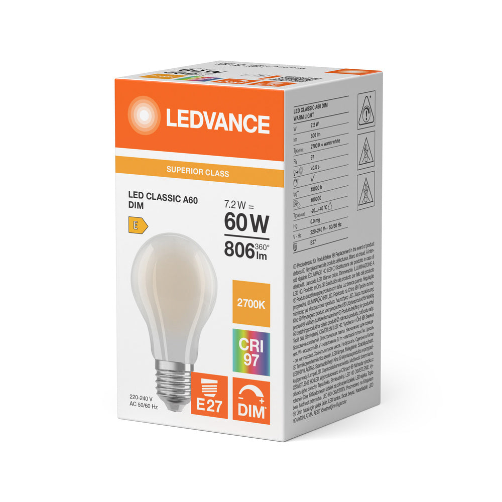 LED stropné svietidlo 7.2W IP20 2700K 320° – stropné LED svietidlo LEDVANCE